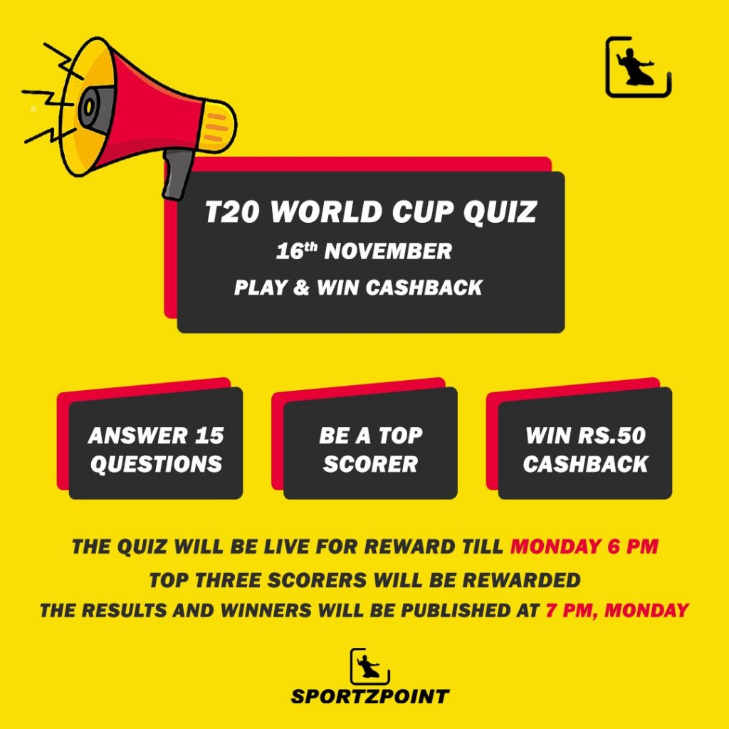 T20 World Cup Quiz - Cricket Quiz - Sportz Point